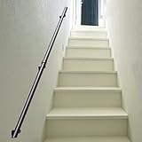 Dieser als Sicherheitsgeländer konzipierte Handlauf für den Innenbereich bietet festen Halt und Unterstützung und verringert die Rutschgefahr für Kinder, ältere Menschen oder alle, die das Gleichgewicht halten müssen.