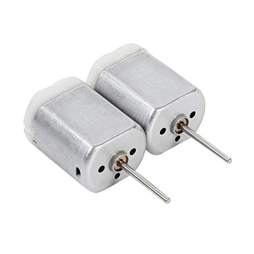 2 st/par 22mm D Flat Shaft Door Lock Actuator Motor, Keenso 12V DC Car Door Lock Actuator Motor Repair FC-280SC-20150 Long D Spindel, Power Locking Repair Engine