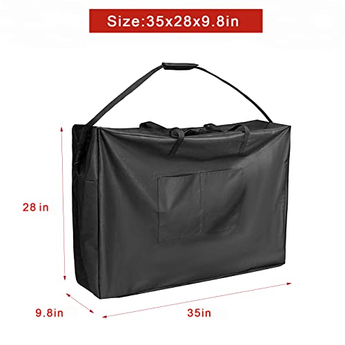 Kasla Rollator Travel Bag,Waterproof Wheelchair Bag For Folding Walker Compatible With Wheelchair Transport Chair Walker Bag For Travel 35"Lx28"Wx9.8"H #TOP3
