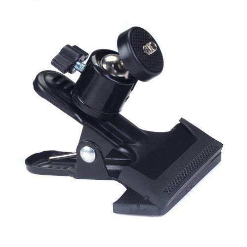 Axcess Branded Black Metal Photo Studio Flash Spring Clamp Clip Mount with Multi Purpose 1/4" Mini Tripod Ball Head Kit Shoe Mount for All DSLR Camera Stand F.LCD Monitor D2C (B09MTTPWBJ) Amazon Price History, Amazon Price Tracker