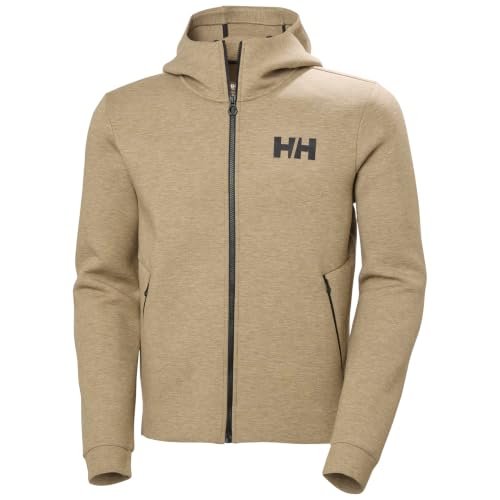 Veste Helly Hansen Hp Ocean Fz 2.0 sepia melange, sweat zippé chaud taille S homme