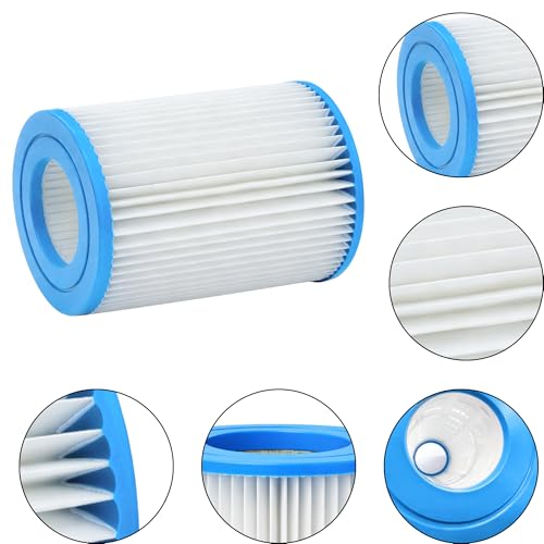 PHONILLICO Cartouche Filtre Piscine Type 2/Type II [Lot 2] Compatible Best-Way 58094 Flowclear Pompes 530-800 GPH 13,6 x 10,6 cm – vue 4