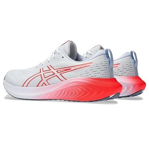 ASICS Women's Gel-Excite 10 Running Shoe, 11.5, White/Sunrise RED3