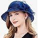 Women Derby Church Dress Hat Fashion Wide Brim Hats Wedding Tea Party Hats Elegant Stretchy Hat for Ladies