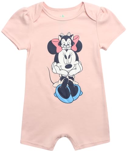 Grenouillères Minnie Mouse manches à volants pour les siestes de bébé - 6