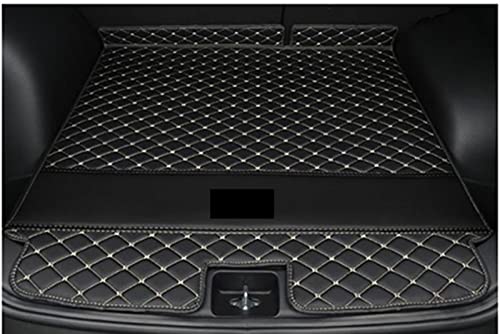 Tapis de coffre pour Jeep Cherokee 2014-2017 couverture de protection noire et beige