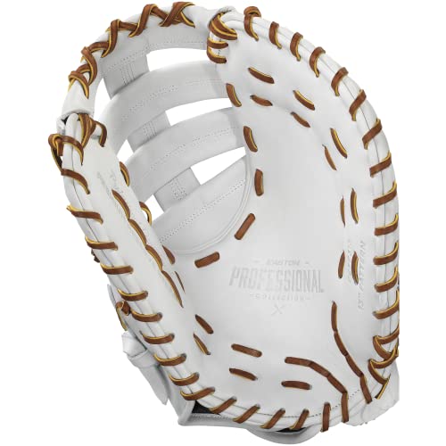 Easton | Professional Collection Fastpitch Softball First Base Glove | 12.5" | Dual Bar Single Post Web | Right Hand Throw #TOP1