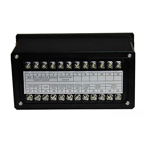 LILYTECH ZL-7918A, AC 100-240V Multifunction Automatic Temperature Humidity Controller, Egg Incubator Controller Better than XM-18
