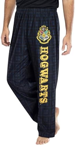 Harry Potter Adult Mens' Hogwarts House Crest Plaid Pajama Pants (XX-Large)  : Amazon.sg: Fashion