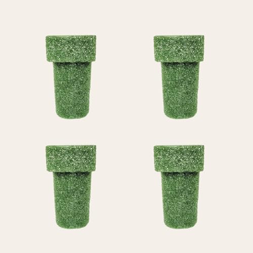 Set of 4 Floral Foam Cemetery vase Inserts - Flower Foam for Crafts Headstone Decorating DIY Projects