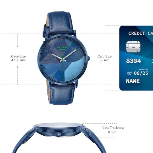 Image of Sonata Poze 9 with Quartz Analog Watch for Men