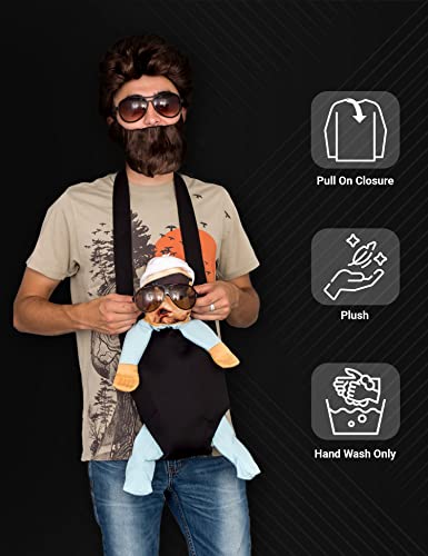 Hangover Las Vegas Party Alan Adult Halloween Costume Deluxe Set Movie Cosplay