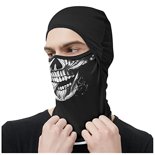Image of Obacle Balaclava Face Mask Men Women for Sun Protection Motorcycle Fishing Raves
