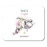 Dekorieren Sie Ihr Zuhause oder Büro mit einem personalisierten Mauspad.