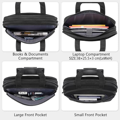 Laptoptasche MATEIN für 15,6 Zoll Laptops Aktentasche für Herren