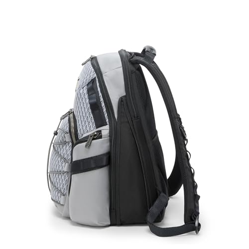 Image of Tumi Mens Navigation Backpack Pearl Grey Mesh One Size