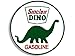 American Vinyl Round Vintage Sinclair Dino Gas Sticker (Gasoline Logo Old Rat Rod car)