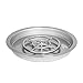 Celestial Fire Glass 19" Stainless Steel Round Drop-in Fire Pit Pan w/ 12" Burner