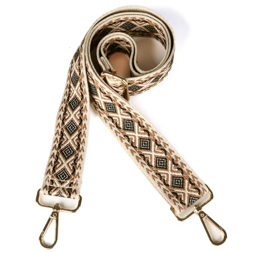 Hibate Adjustable Replacement Purse Straps Guitar Shoulder Strap Crossbody Bag