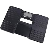 Baluue Digitale Körpergewichts und Gepäckwaage 150 Kg Hintergrundbeleuchtung und Paketwaage Schwarz mit Netto Gewichtsfunktion und Automatischer Abschaltung