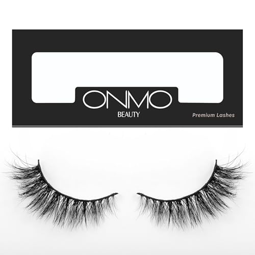 Image of Beauty False Eyelash For Women-Natural & Lightweight Faux Mink Fake Eyelashes /Long Lasting Eye Makeup Lash 5D / Soft & Comfortable Black Reusable Cat Eye Lashes -Fluttery & Wispy (Babe)
