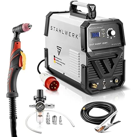 STAHLWERK CUT 60 ST IGBT Plasmaschneider mit 60 Ampere bis 24mm Schneidleistung für Lackierte Bleche und Flugrost geeignet 7 Jahre Herstellergarantie Cover