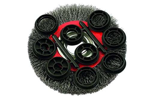 CONNECT 32136 25 x 200mm Abracs Crimped Wire Brush (Pack of 1)