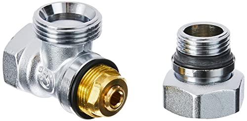 Caleffi 431402 Detentore Radiatore Squadra 1/2.Per Presa Ferro