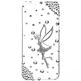 iphone 5 precio movistar nicaragua 100% nuevo JewelryWe - Ángel del Rhinestone teléfono móvil Funda Funda para Apple iPhone 5/5 S Transparente