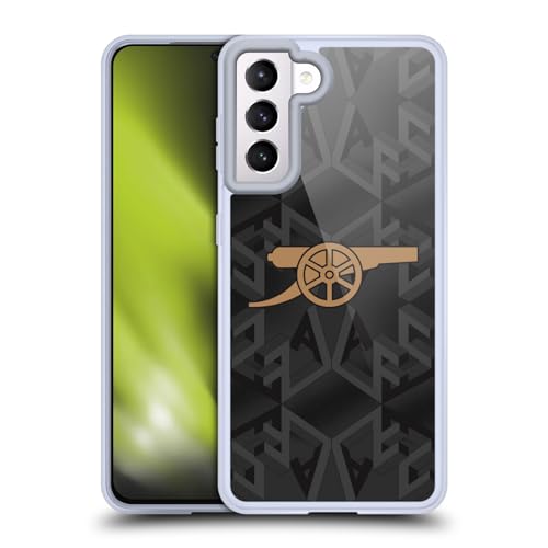 Carcasa antiarañazos Samsung Galaxy S21 5G gel flexible Arsenal FC diseño away kit