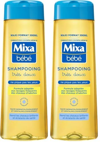 Shampooing Bébé Très Doux Mixa Bebe Le Flacon De 300ml - vue 1