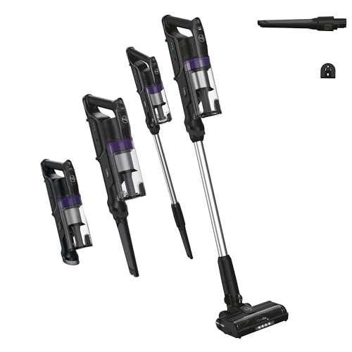 Hoover HF1 Plus Cordless Stick Vacuum Cleaner with Turbo Suction Mode, Up to 45 Min Runtime, Rechargable, Multi-Floor Nozzle, Anti Hair Wrap, Handheld Capability, 165w [HF1PZ10H]