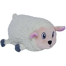 Outward Hound Fattiez Sheep Plush Squeaky Dog Toy, Medium