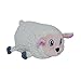 Fattiez Round Squeaky Plush Dog Toy by Outward Hound, Medium, Sheep