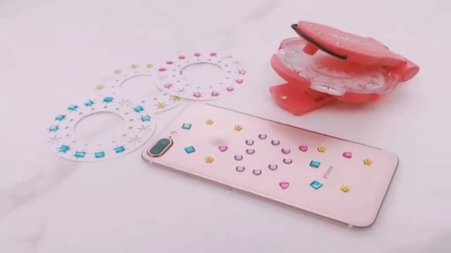 Hair Bedazzler for Girls Hair Bedazzler Kit with 180 Hair Gems Hair Styling Tool Hair Gem Stamper Girls Hair Accessories for Girls Women Pink-A | Buy Now with Express International Delivery