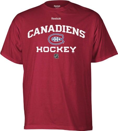 Montreal Canadiens Crimson Reebok Progression T-Shirt (Large)
