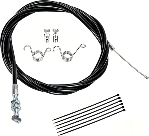 CILOYU 75" Universal Go Kart Throttle Cable Straight Replacement for