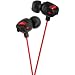 JVC HAFX101R Action Sweatproof Sport Wired Stereo Workout Running Jogging Gym in Ear Noise Isolating Headphones Earphones Earbuds for iPhone iPod Samsung