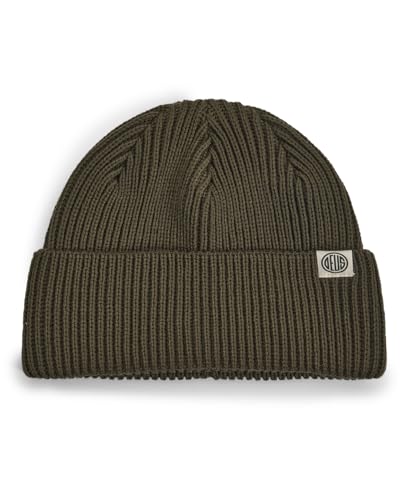Pill Merino Beanie-DMF257372-Dark Olive-OS