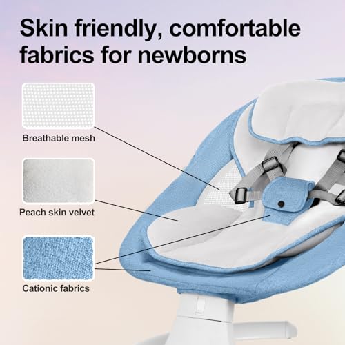 Baby Rocker and Swing with Bluetooth