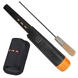 White's Electronics White's TRX Bullseye Waterproof Pin-Pointer with Holster and 8 inch Co, Black