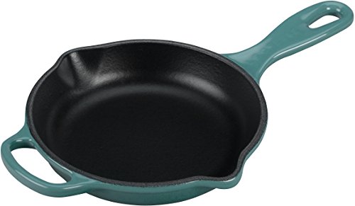 Le Creuset Enameled Cast Iron Signature Iron Handle Skillet, 6.33