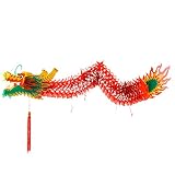LUX Hanging Dragon Decoration 3D Handmade Traditional Chinese New Year Party Paper Dragon Hanging Pa