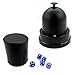 Xelue FF 1 Automatic Dice Roller Cup & 1 PU Leather Dice Shaker Cup with Dices for KTV Pub Bar Party Anti-Trap