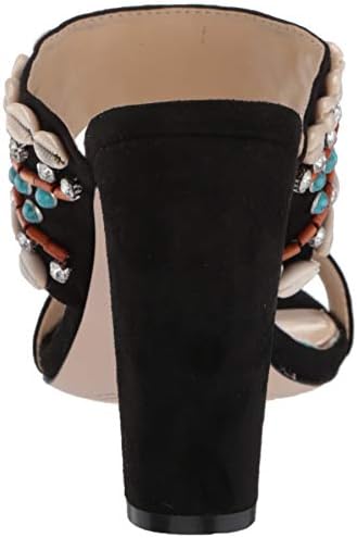 Jessica Simpson Women's Ambelle Slid Sandal Heeled, Black, 6.5 | Image 2