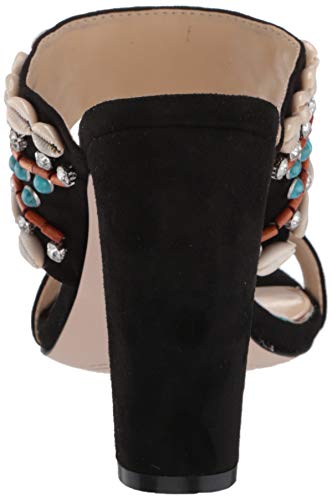 Jessica Simpson Women's Ambelle Slid Sandal Heeled, Black, 6 #TOP2