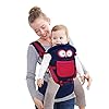Rufun Babydrager met dierenpatroon, ergonomisch voor pasgeborenen voor en achter