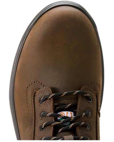 ARIAT ARIAT Men's Turbo 6" CSA Waterproof Carbon Toe Work Boot, Rich Brown, 8.5 Wide