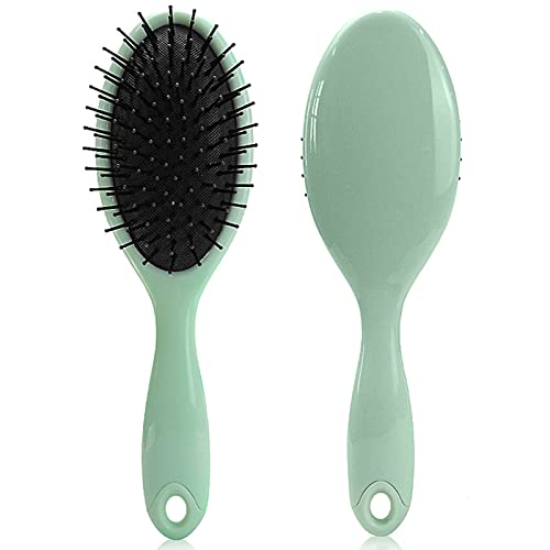 Vtrem Hair Brush for Women Men Oval Long Handle Massage
