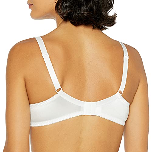 Naturana Women's Underwire Lace Bra, White, 34B #TOP1